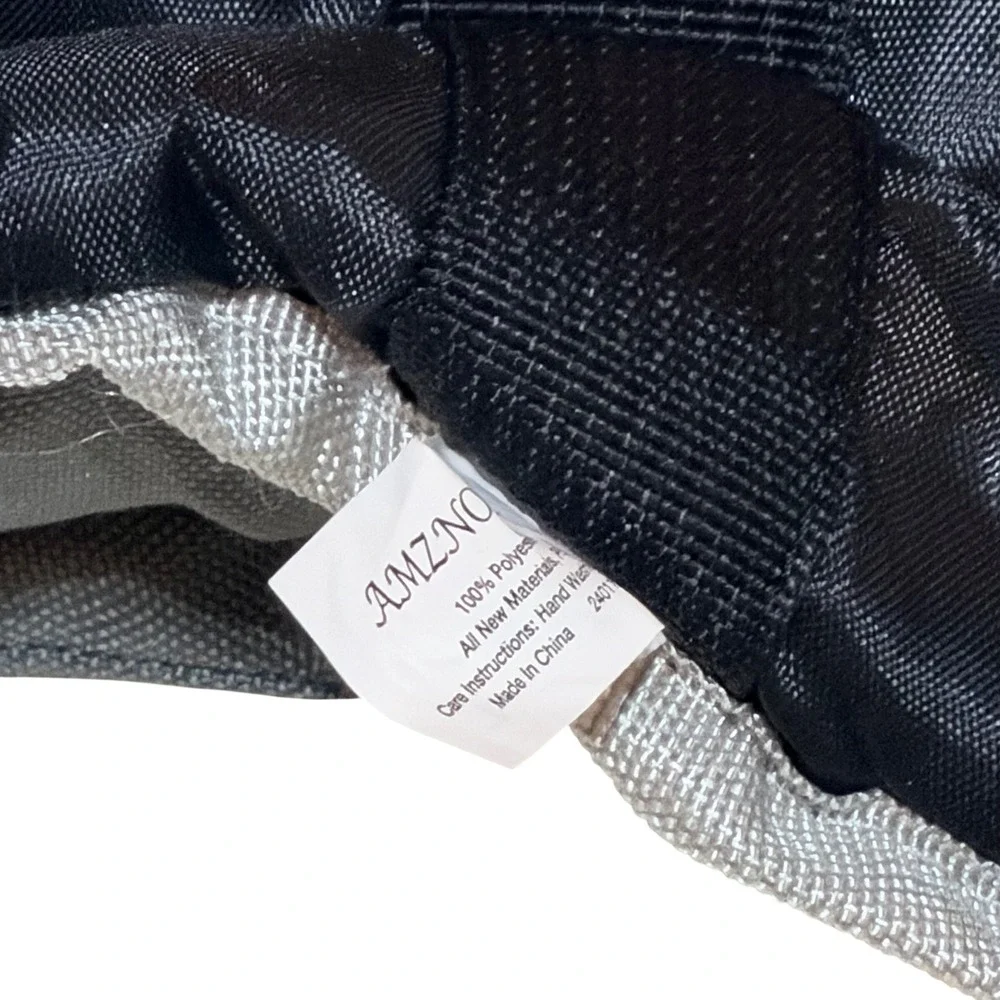 AmzNova Dog Life Jacket Gray Shark Fin Pet Safety Vest Adjustable SM/MD NEW